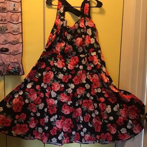 Plus size Torrid Floral swing dress